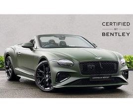 BENTLEY CONTINENTAL GTC 4.0 V8 HYBRID SPEED FIRST EDITION 2DR AUTO