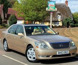 2004 LEXUS LS430 AUTO LEFT HAND DRIVE