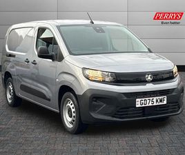 VAUXHALL COMBO 1.5 TURBO D 100PS PRIME H1 VAN