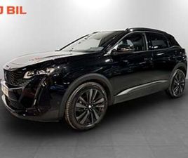 PEUGEOT 3008 GT BLACK PACK 1.2 PT 130HK AUT - B-KAMERA, CARPLAY