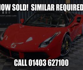 2017 FERRARI 488 3.9 488 SPIDER