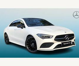 MERCEDES CLA CLA 180 1.3 CLA180 AMG LINE NIGHT EDITION (PREMIUM PLUS) COUPE 7G-DCT EURO 6 (START/STOP) 4DR