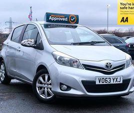 2013 TOYOTA YARIS 1.33 PETROL AUTO DUAL TR MULTIDRIVE S 5DR HATCHBACK EURO 5 ULEZ COMPLIANT HATCH...