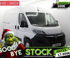 OPEL MOVANO 2.2 BLUEHDI FURGON L2 H2 3.3T 140