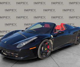 USED 2013 FERRARI 458 SPIDER BASE