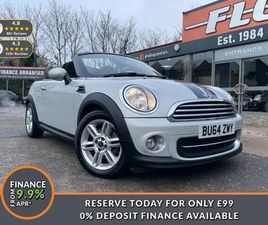 MINI ROADSTER 1.6 COOPER CONVERTIBLE 2DR PETROL MANUAL EURO 6 (S/S) (122 PS) CONVERTIBLE 2014, 67000 MILES, £5450 - 33042281 - EXCHANGEANDMART.CO.UK