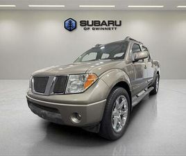 NISSAN FRONTIER USED 2005 NISSAN FRONTIER LE CREW CAB