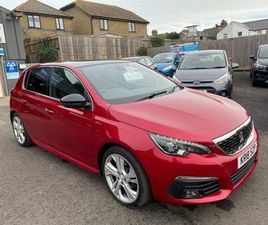 2018 PEUGEOT 308 1.2 PURETECH 130 GT LINE 5DR HATCHBACK PETROL MANUAL