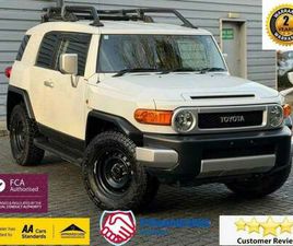 TOYOTA FJ CRUISER WARRANTED LOW MILE, 24M WARRANTY, ULEZ