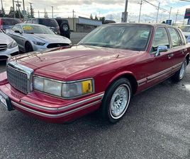 LINCOLN TOWN CAR LINCOLN TOWN CAR