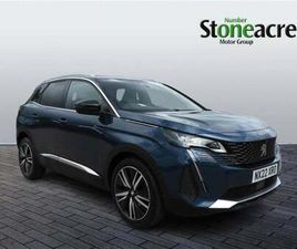 PEUGEOT 3008 2022 PEUGEOT 3008 1.5 BLUEHDI GT PREMIUM SUV 5DR DIESEL EAT EURO 6 (START/STOP) (130 PS) HATCHBACK DIESE...