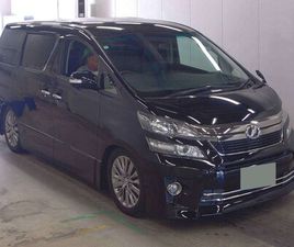 TOYOTA VELLFIRE 2013 - TOYOTA VELLFIRE 2.4 Z PACKAGE 8 SEATER 5-DOOR