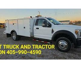 2019 FORD F-550 4WD 11FT MECHANCS LUBE SERVICE UTILITY BED TRUCK 6.8L