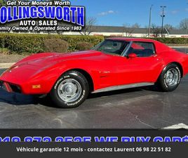 CHEVROLET CORVETTE C3 STINGRAY L48 1975 TOUT COMPRIS
