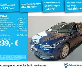 GOLF VIII VARIANT 1.5 TSI STYLE *APP*NAV*ACC*PDC*LED*