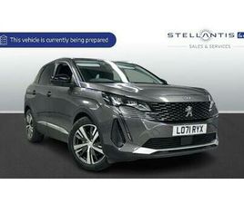 PEUGEOT 3008 HYBRID4 2022 - 1.6 13.2KWH ALLURE PREMIUM SUV 5DR PETROL PLUG-IN HYBRID E-EAT 4WD EURO 6 (