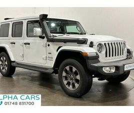 JEEP WRANGLER 2.2 MULTIJETII OVERLAND SUV 4DR DIESEL AUTO 4WD EURO 6 (START/STOP) (200 PS)
