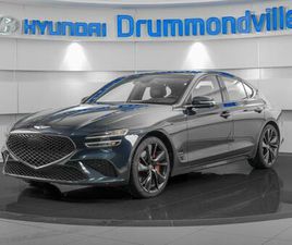 2023 GENESIS G70 4WD + SPORT 3.3 LITRES + INTÉRIEUR ROUGE + 365 HP
