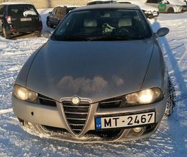 ALFA ROMEO 156, CENA 1 450 €. PĀRDODU ALFA ROMEO 156 SW 2.4 JTD 129 KĀRTĪBĀ. AUTOMAŠĪNA PLUS - SLUDINĀJUMI