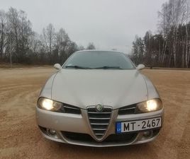 ALFA ROMEO 156 SW ALFA ROMEO 156, CENA 1 550 €. PĀRDODU ALFA ROMEO 156SW 2.4 JTD 129 AUTOMAŠĪNA KĀRTĪBĀ. DARBA - SLUDINĀJUMI