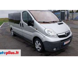 OPEL VIVARO, 2.0 L., PASSENGER MINIBUS