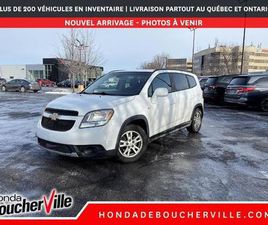 2012 CHEVROLET ORLANDO 2LT 7 PASSENGERS, LOW MILEAGE / 7 PASSAGERS, BAS K