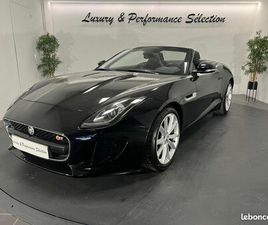 JAGUAR F-TYPE CABRIO P380 JAGUAR F-TYPE CABRIOLET S CABRIOLET 3.0 V6 380CH - 78000KM - SIÈGES RACING - ECHAPPEMENT SPORT