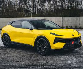 LOTUS ELETRE ELETRE S LOTUS ELETRE S SOLAR YELLOW CARBON VAT 360°