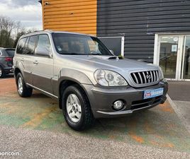 HYUNDAI TERRACAN PHASE 2 2.9 CRDI 4X4 150 CH LUXE A