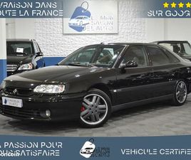 RENAULT SAFRANE V6 BITURBO 3.0 262 4X4-136.850KM-ORIGINE FRANCE-INTÉRIEUR BACCARA-HISTORIQUE LIMPIDE-SIÈGES ELECTRIQUES CHAUFFANTS-CUIR ETENDU-JANTES 17