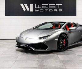 LAMBORGHINI HURACAN SPYDER LP-610 4 V10 610 1°MAIN FRANÇAISE AD PERSONAM CONFORT LIFT ALCANTARA 1410E-MOIS