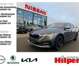 SKODA OCTAVIA SCOUT SKODA OCTAVIA COMBI 2.0TDI DPF SCOUT 4X4 AHK MEMORY ER