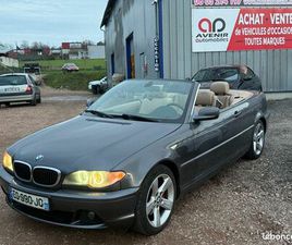 BMW SÉRIE 3 320D 150CV BV6 E46 PACK LUXE + CABRIOLET + HARD TOP