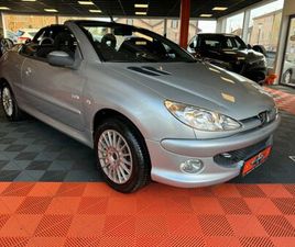 PEUGEOT 206 CC PHASE II PACK QUIKSILVER 1.6 16V 110 CV GARANTIE 12 MOIS