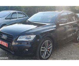 AUDI SQ5 FULL BLACK V6 PLUS TDI 340 TOE B&OLUFSEN CARBONE ATTELAGE GARANTIE