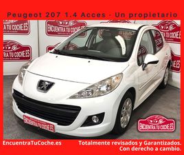 PEUGEOT 207 ACTIVE 1.4I 75