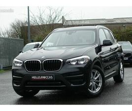 BMW X3 X3 S-DRIVE 18DA BVA LIVE COCKPIT/CUIR SPORT CHAUFFANT/GRAND GPS EUROPE/CARPLAY/CAMÉRA/HAYON ÉLECTRIQUE/1°MAIN/GARANTIE 12 MOIS