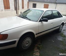 URGENT VOITURE AUDI 100 ANNÉE 1991 BLANCHE 2,4D ÉTAT EXCEPTIONNEL