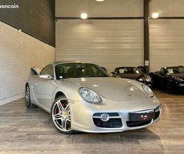 PORSCHE CAYMAN S PORSCHE CAYMAN S 987 3.4 BVM6 295CH SUIVI COMPLET PORSCHE + BLEU MÉTROPOLE + PACK SPORT CHRONO + BOSE