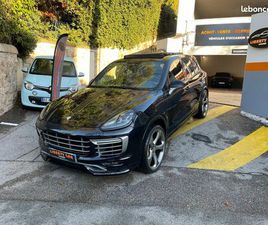 PORSCHE CAYENNE TURBO TECHART 4.8 V8 520 CV AWD /CARBONE INTERIEUR / TOIT OUVRANT /