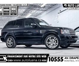 2007 LAND ROVER RANGE ROVER SPORT SUPERCHARGED AWD/162,000KM