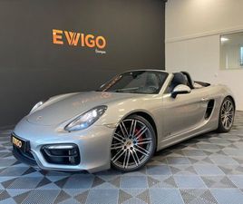 PORSCHE BOXSTER GTS PORSCHE BOXSTER 981 GTS FLAT 6 3.4L 330CH PDK SUIVI 2EME MAIN SILENCIEUX INOX