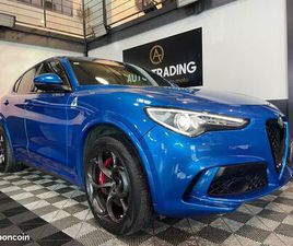 ALFA ROMEO STELVIO QUADRIFOGLIO ALFA ROMEO STELVIO 2.9 V6 510CH AT8 QUADRIFOGLIO JANTES 20' HARMAN KARDON 109 000 KMS
