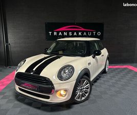 MINI HATCH 3 PORTES F56 ONE 102 CH - FACTURE ENTRETIEN COMPLET - MOTEUR À CHAINE - SIÈGES CHAUFFANTS