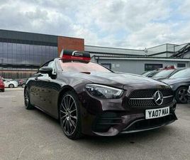 MERCEDES CLASSE E CABRIOLET E 220 2021 (21) - E220D AMG LINE NIGHT ED PREMIUM+ 2DR 9G-TRONIC
