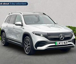 MERCEDES EQB EQB 350 2022 - EQB 350 66.5KWH AMG LINE (PREMIUM) SUV 5DR ELECTRIC AUTO 4MATIC (292 PS)