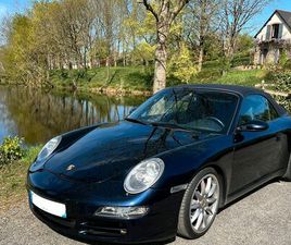 PORSCHE 911 CABRIOLET 997 CARRERA PORSCHE 997 S CABRIOLET PACK SPORT CHRONO PLUS BLEU NUIT JANTES 19” CARRERA SPORT BVM 355CH