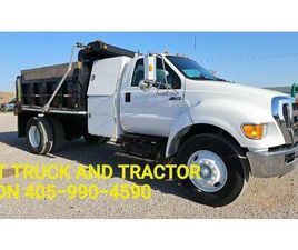 2013 FORD F-750 SINGLE AXLE DUMP TRUCK 33K GVW 7SPD MANUAL CUMMINS