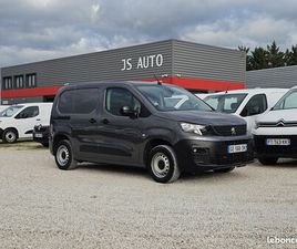 PEUGEOT PARTNER BLUEHDI 100CH ASPHALT GPS CARPLAY CAMERA 3 PLACES