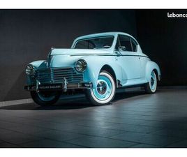 PEUGEOT 203 COUPÉ - CONDITION EXCEPTIONNELLE - RESTAURATION COMPLÈTE DOCUMENTÉE - COMPTEURS TAUPIN